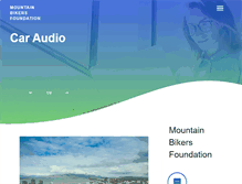 Tablet Screenshot of mountainbikers-foundation.com